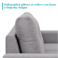 Load image into Gallery viewer, Roxy L-Shaped Sectional Storage Sofa Cum Bed