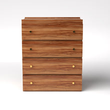 Load image into Gallery viewer, Stava Modular Drawer System | Solid Walnut/Teak/Oak Wood (4x1) | 3 Feet Length