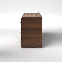 Load image into Gallery viewer, Stava Modular Drawer System | Solid Walnut/Teak/Oak Wood (3x2) | 5.5 Feet Length