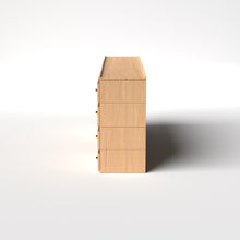 Load image into Gallery viewer, Stava Modular Credenza System | Solid Walnut/Teak/Oak Wood (4x3) | 8 Feet Length