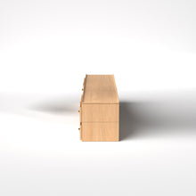 Load image into Gallery viewer, Stava Modular Credenza System | Solid Walnut/Teak/Oak Wood (2x3) | 8 Feet Length