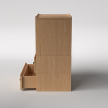 Load image into Gallery viewer, Stava Modular Credenza System | Solid Walnut/Teak/Oak Wood (4x1) | 3 Feet Length