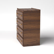 Load image into Gallery viewer, Stava Modular Drawer System | Solid Walnut/Teak/Oak Wood (4x1) | 3 Feet Length