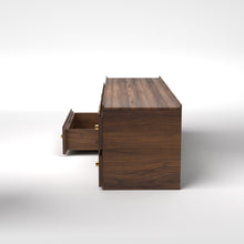 Load image into Gallery viewer, Stava Modular Drawer System | Solid Walnut/Teak/Oak Wood (2x2) | 5.5 Feet Length