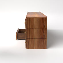Load image into Gallery viewer, Stava Modular Drawer System | Solid Walnut/Teak/Oak Wood (3x3) | 8 Feet Length