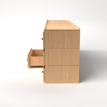 Load image into Gallery viewer, Stava Modular Drawer System | Solid Walnut/Teak/Oak Wood (3x3) | 8 Feet Length