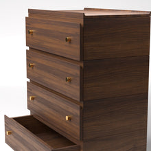 Load image into Gallery viewer, Stava Modular Drawer System | Solid Walnut/Teak/Oak Wood (4x1) | 3 Feet Length