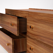 Load image into Gallery viewer, Stava Modular Drawer System | Solid Walnut/Teak/Oak Wood (2x2) | 5.5 Feet Length
