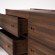 Load image into Gallery viewer, Stava Modular Drawer System | Solid Walnut/Teak/Oak Wood (2x2) | 5.5 Feet Length