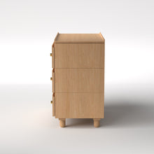 Load image into Gallery viewer, Stava Modular Drawer System | Solid Walnut/Teak/Oak Wood (3x1) | 3 Feet Length