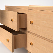 Load image into Gallery viewer, Stava Modular Drawer System | Solid Walnut/Teak/Oak Wood (2x2) | 5.5 Feet Length