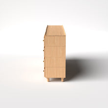 Load image into Gallery viewer, Stava Modular Credenza System | Solid Walnut/Teak/Oak Wood (4x3) | 8 Feet Length