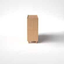 Load image into Gallery viewer, Stava Modular Shelving System | Solid Walnut/Teak/Oak Wood (4x2) | 5.5 Feet Length