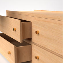 Load image into Gallery viewer, Stava Modular Drawer System | Solid Walnut/Teak/Oak Wood (2x2) | 5.5 Feet Length