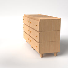 Load image into Gallery viewer, Stava Modular Drawer System | Solid Walnut/Teak/Oak Wood (3x2) | 5.5 Feet Length