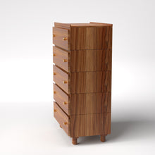 Load image into Gallery viewer, Stava Modular Drawer System | Solid Walnut/Teak/Oak Wood (5x1) | 3 Feet Length