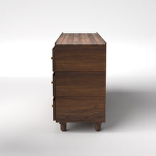 Load image into Gallery viewer, Stava Modular Drawer System | Solid Walnut/Teak/Oak Wood (3x2) | 5.5 Feet Length