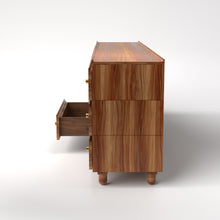 Load image into Gallery viewer, Stava Modular Drawer System | Solid Walnut/Teak/Oak Wood (3x3) | 8 Feet Length