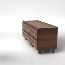 Load image into Gallery viewer, Stava Modular Drawer System | Solid Walnut/Teak/Oak Wood (2x2) | 5.5 Feet Length