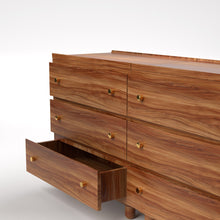Load image into Gallery viewer, Stava Modular Drawer System | Solid Walnut/Teak/Oak Wood (3x2) | 5.5 Feet Length