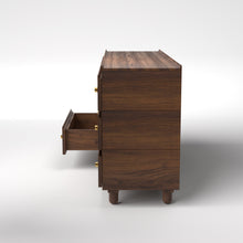 Load image into Gallery viewer, Stava Modular Drawer System | Solid Walnut/Teak/Oak Wood (3x2) | 5.5 Feet Length