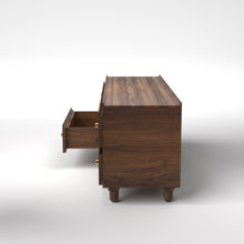 Load image into Gallery viewer, Stava Modular Drawer System | Solid Walnut/Teak/Oak Wood (2x2) | 5.5 Feet Length