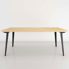 Load image into Gallery viewer, Serenity Dining Table XL (6x3 feet) - White Oak Veneer