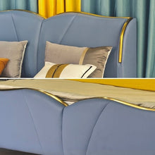 Load image into Gallery viewer, France Upholstered Bed Without Storage In Suede
