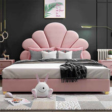 Load image into Gallery viewer, Holden Upholstered Kids Bed Without Storage In Suede