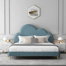 Load image into Gallery viewer, Cloud Pro Upholstered Kids Bed Without Storage In Suede