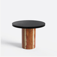 Load image into Gallery viewer, Luis-Jean Textured Black Dining Table Set with Premium Trimming - 2, 4 & 6 Seater/ All sizes