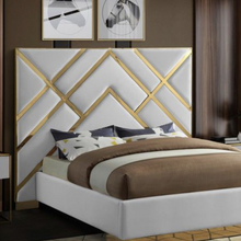 Load image into Gallery viewer, Lunalux Upholstered Bed Without Storage In Suede
