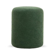Load image into Gallery viewer, Plush Round Ottoman In Suede