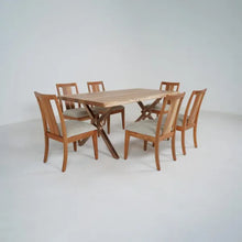 Load image into Gallery viewer, Marvel Bliss Dining Set - 6 Seater