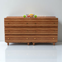 Load image into Gallery viewer, Stava Modular Drawer System | Solid Walnut/Teak/Oak Wood (3x2) | 5.5 Feet Length