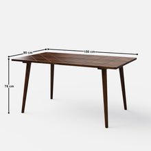 Load image into Gallery viewer, Helena-Flora Walnut Dining Table Set - 4 & 6 Seater - All Sizes