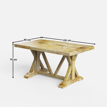 Load image into Gallery viewer, Gable Large Dining Table with Pierre Chairs - 4, 6 & 8 Seater/ All sizes