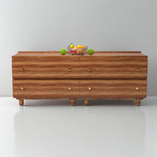 Load image into Gallery viewer, Stava Modular Drawer System | Solid Walnut/Teak/Oak Wood (2x2) | 5.5 Feet Length