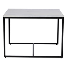 Load image into Gallery viewer, Arina Marble Nesting Coffee Table in Black Finish