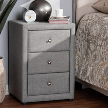 Load image into Gallery viewer, Harmony Haven Bed Side Table 3 Drawer