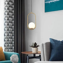 Load image into Gallery viewer, Chandelier Golden Hanging Lamp