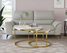 Load image into Gallery viewer, Arcus Nesting Coffee Table with Australian Onyx Top