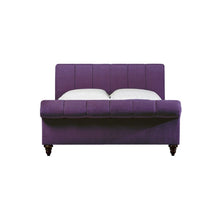 Load image into Gallery viewer, Arya Pro Upholstered Bed Without Storage In Suede