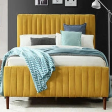 Load image into Gallery viewer, Konya Upholstered Bed Without Storage In Suede