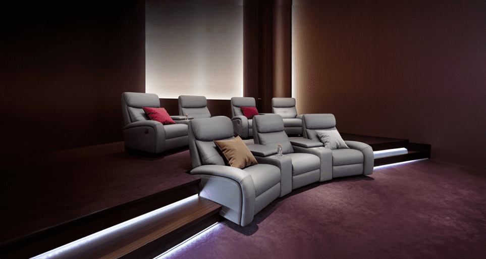 Cinema Chair Fritz Home Theater Recliner – Luxurious Cinema Recliners for the Ultimate Home Viewing Experience, Customizable