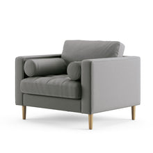 Load image into Gallery viewer, Palo Sofa T | Chair (3.5 feet length) | Tufted