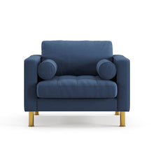 Load image into Gallery viewer, Palo Sofa T | Chair (3.5 feet length) | Tufted