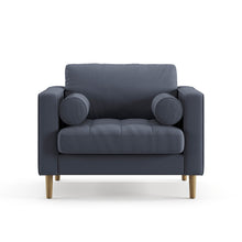 Load image into Gallery viewer, Palo Sofa T | Chair (3.5 feet length) | Tufted