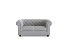 Load image into Gallery viewer, Chesterfield 2 Seater Fabric Sofa