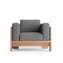 Load image into Gallery viewer, Nordhaven Sofa | 1 Seater | Solid Teak/Walut/Oak Wood